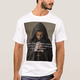 Camiseta “Pois que aproveitará ao homem”
