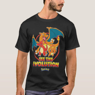 Camiseta PokÃ ©mon - Charmander Veja O Topo Do Tanque De Ev