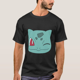 Camiseta Pokémon Bulbasaur Big Face Piscar os olhos