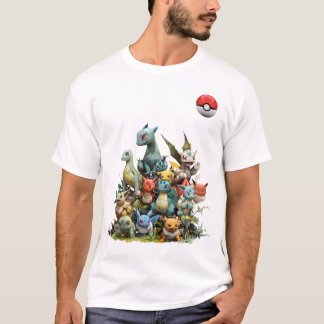 Camiseta Pokémon Power Pocket Tee