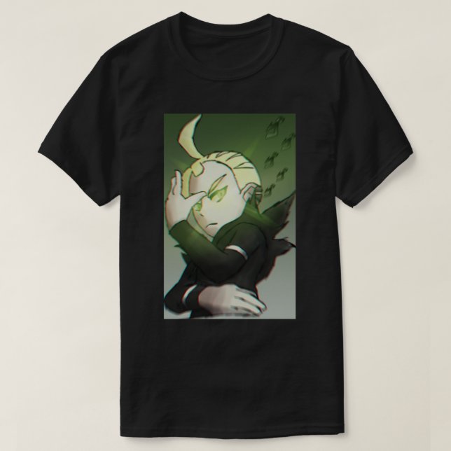 Camiseta Pokémon Sun e Moon - Gladion (Frente do Design)