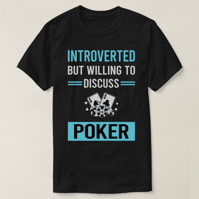Camiseta Poker Apresentado (Frente do Design)