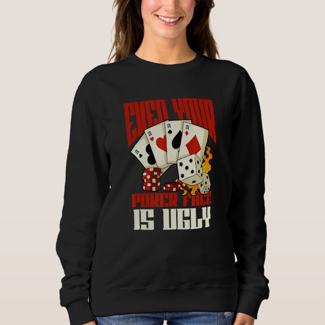 Camiseta Poker Casino Poker Player Gambling Roulette Retire (Frente)
