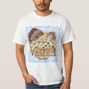 Camiseta Poker do Dakota do Norte