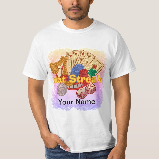 Camiseta Pôker Hot Streak (Frente)