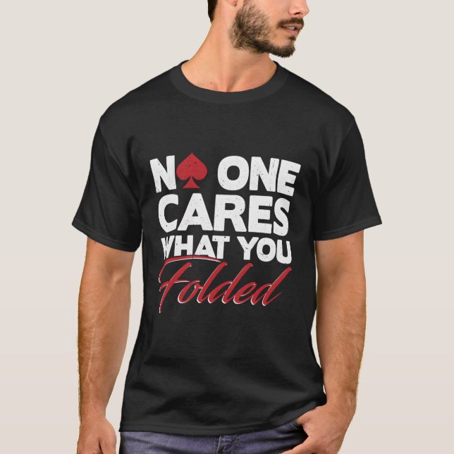 Camiseta Poker Texas hold'Em Gambling (Frente)