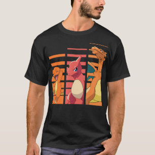Camiseta Pokmon - Evolução do Charmander