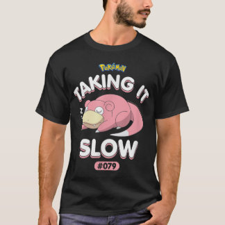 Camiseta Pokmon Slowpok Levando-O Lentamente