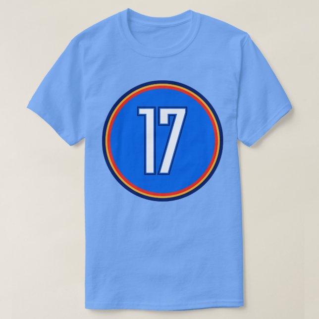 Camiseta Pokuevski 17 Oklahoma City (Frente do Design)