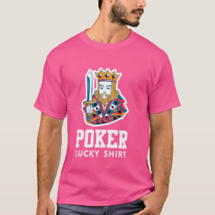 Camiseta POKY SUCKY SHIRT Poker lança pôquer noites de pôqu