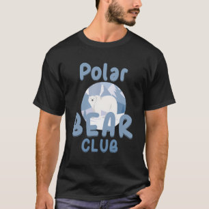 Camiseta Polar Bear Club Snow Ice Animal Bear Engraçado Pre