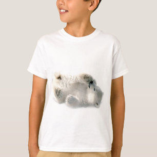 Camiseta Polar Bear Cub Cub Ártico Ártico Congelado Inverno