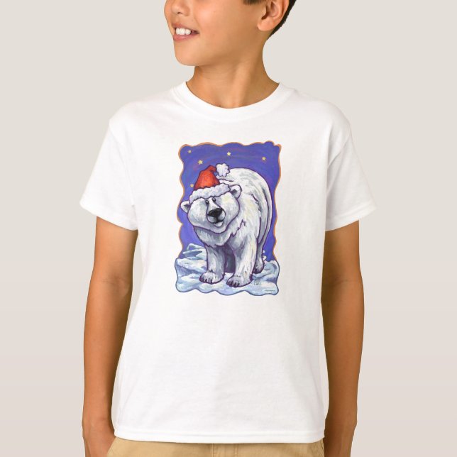 Camiseta Polar Bear Natal (Frente)