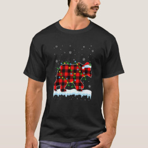 Camiseta Polar Bear Natal Santa Hat Animais Fofos Xmas L