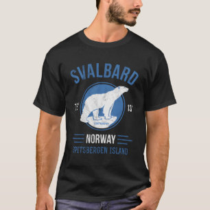 Camiseta Polar Bear Svalbard Bears Spitsbergen Noruega