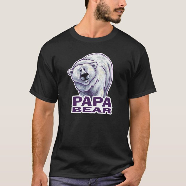 Camiseta Polar Papa Bear Tee Dark Men (Frente)