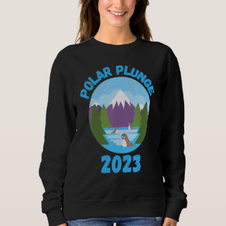 Camiseta Polar Plunge Ice Jump Funny Polar Bear Winter Swim