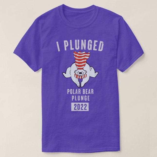 Camiseta Polar Plunge Polar Bear 2022 (Frente do Design)