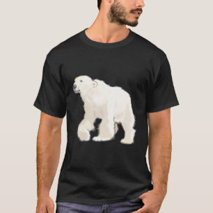 Camiseta Polar Urso Ártico Realista