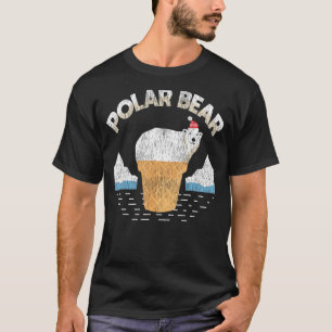 Camiseta Polar Urso Incrível Pôr Urso Polar