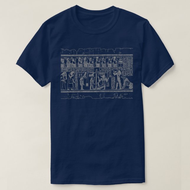 Camiseta Polaridade Heiroglicph (Frente do Design)