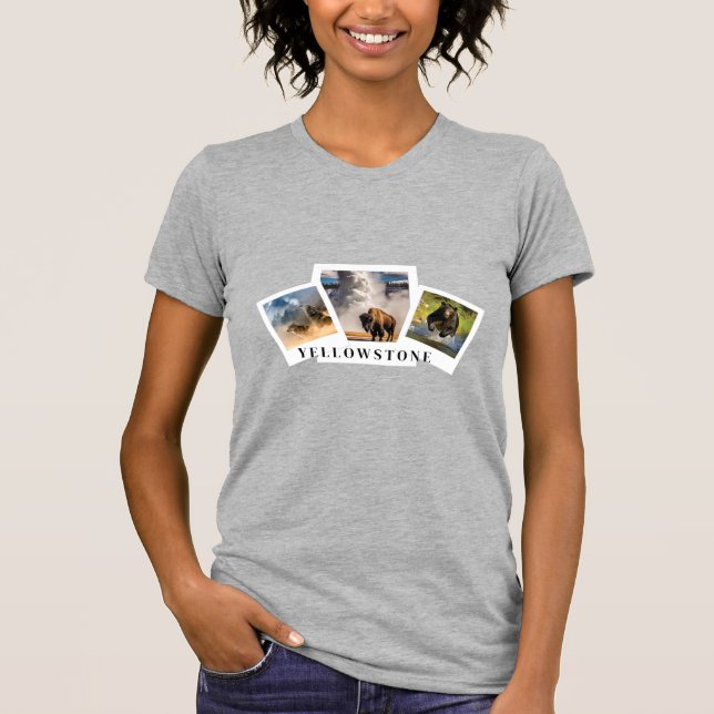 Camiseta Polaroid Yellowstone (Frente)