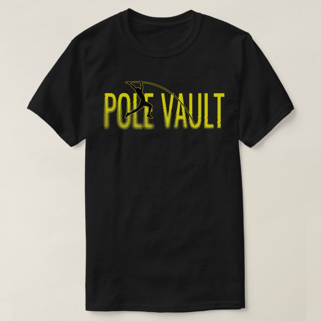 Camiseta Pole Vault  Fun Design For Pole Vaulting  (Frente do Design)