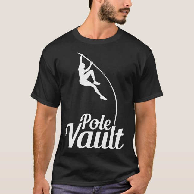 Camiseta Pole Vault High Jump Bar Jump Athlet Bar Jumper (Frente)