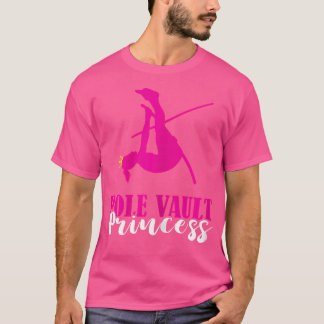 Camiseta Pole Vault Princesa Coroa Polonesa Saltando Alto J