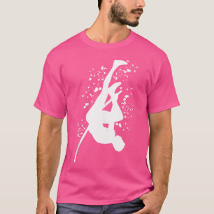 Camiseta Pole Vaulter Colorsplash Pole Jump Atletas Kids Po