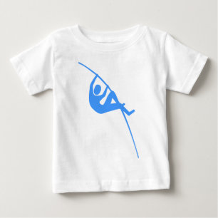 Camiseta Pole Vaulting - Azul Bebê