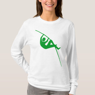 Camiseta Pole Vaulting - Grass Green