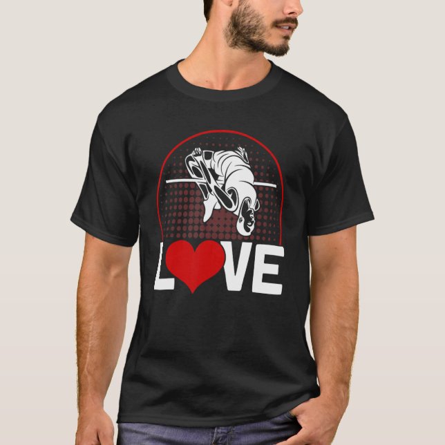 Camiseta Pole Vaulting Love Pole Vault (Frente)