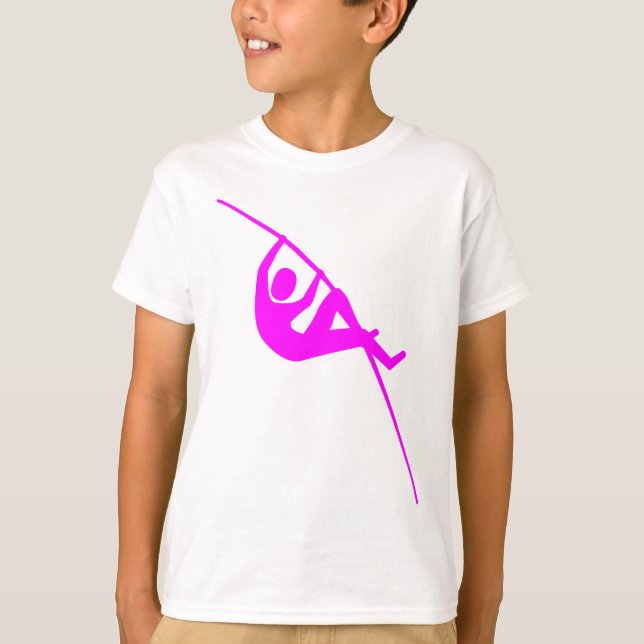 Camiseta Pole Vaulting - Magenta (Frente)