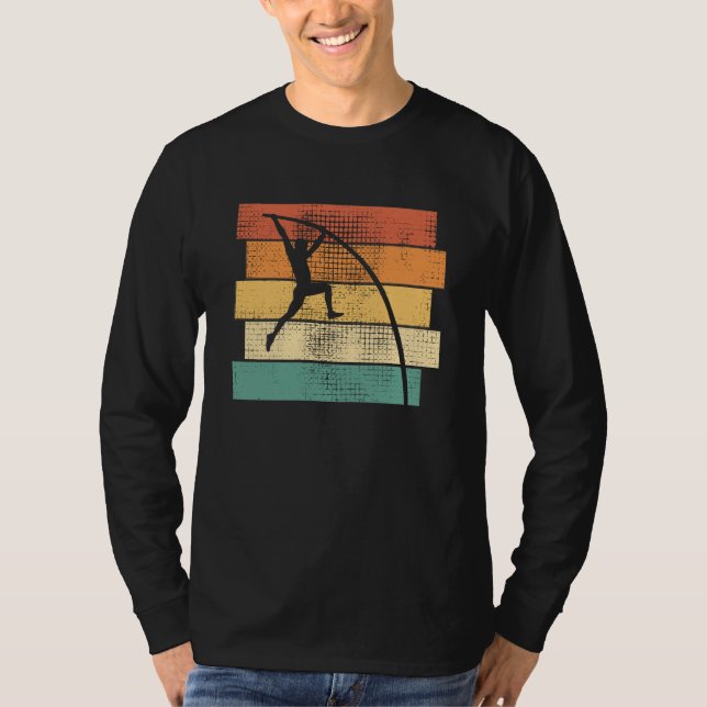 Camiseta Pole Vaulting Retro (Frente)