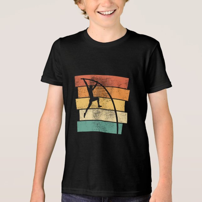 Camiseta Pole Vaulting Retro (Frente)