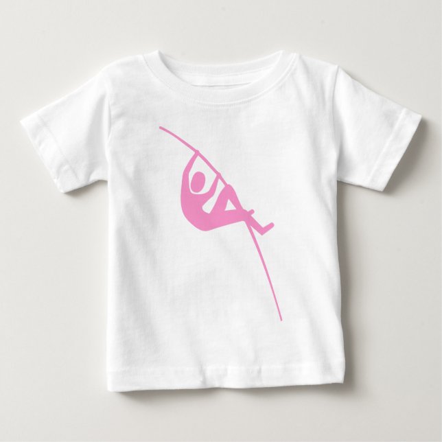 Camiseta Pole Vaulting - Rosa (Frente)