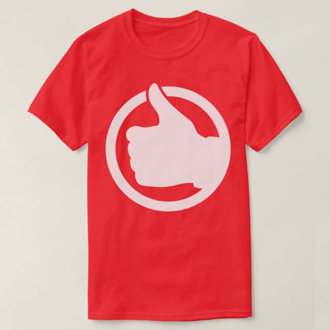 Camiseta polegar do Guia dos Hitchhikers (Frente do Design)