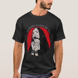 Camiseta Polegar Gótico Oculto Anticristo Satã Diabo Bl