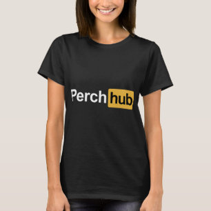 Camiseta Poleiro de perca - estilo de pesca