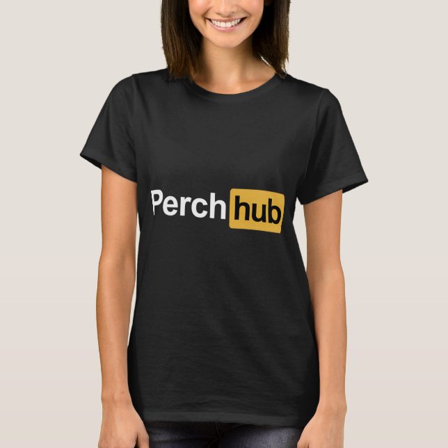 Camiseta Poleiro de perca - estilo de pesca (Frente)