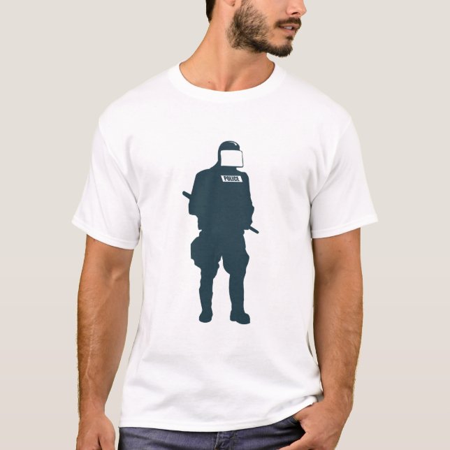Camiseta policedesign01 (Frente)