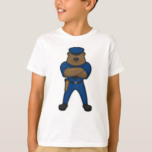 Camiseta Polícia de Bear