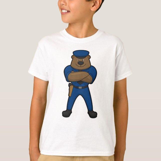 Camiseta Polícia de Bear (Frente)