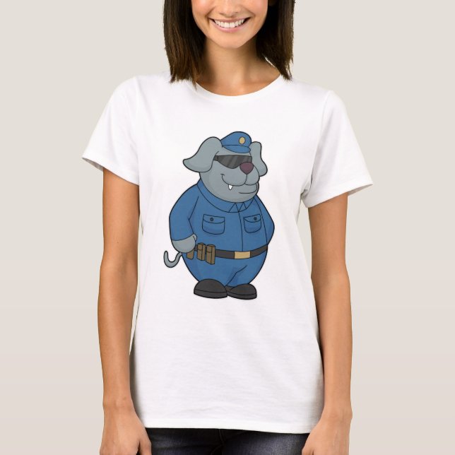 Camiseta Polícia de Cães (Frente)