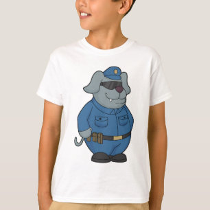 Camiseta Polícia de Cães