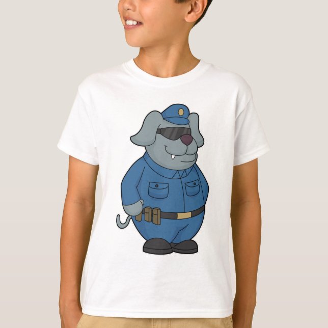 Camiseta Polícia de Cães (Frente)