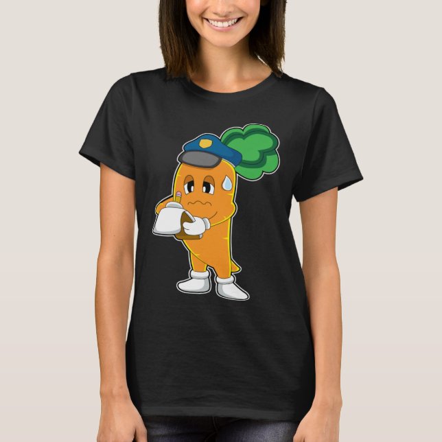 Camiseta Polícia de Carrot (Frente)