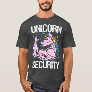 Camiseta Polícia de Costume Engraçado de Segurança do Unicó