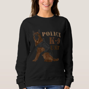 Camiseta Polícia de German shepherd da Equipe de Unidade de